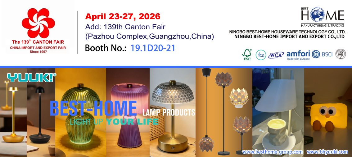 Canton Fair - Bordslampor
