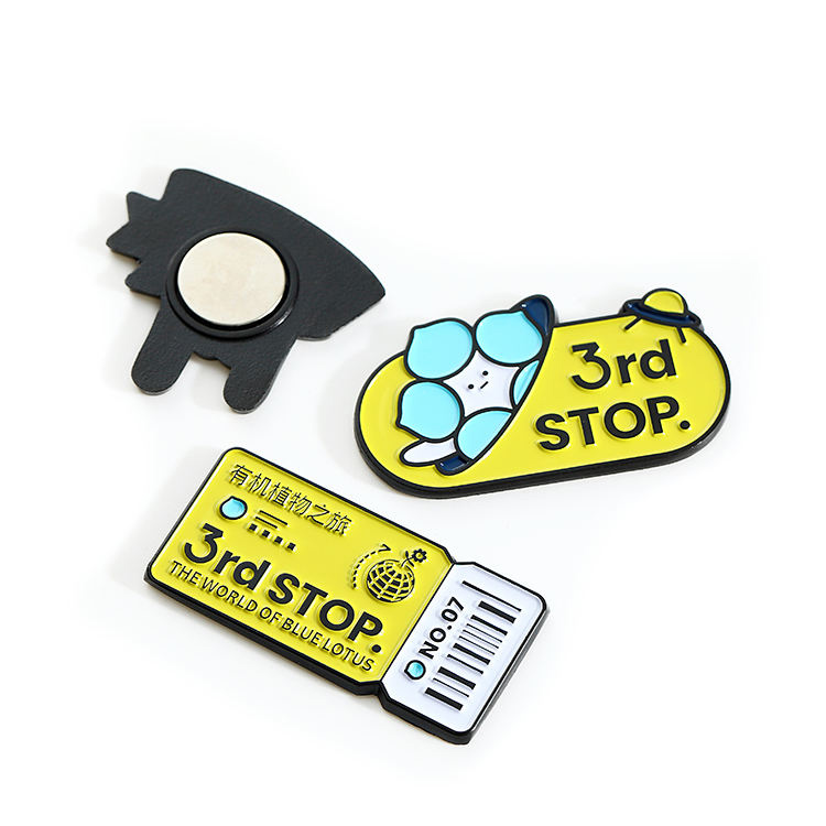 3d Usa söt souvenir präglad beställnings- metall kylskåpsmagnet