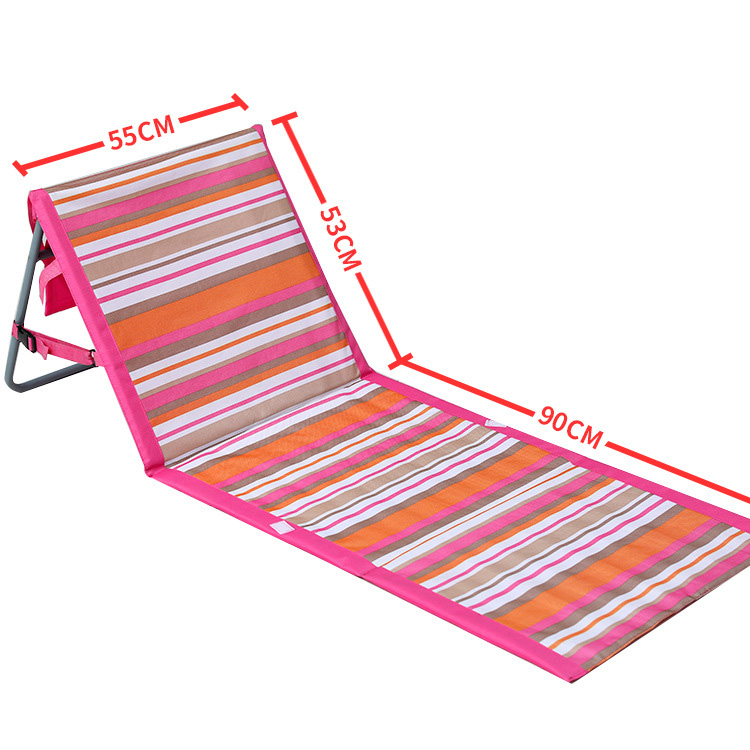 Strand Fritidsstol Fiskeryggstöd Lättviktsstol