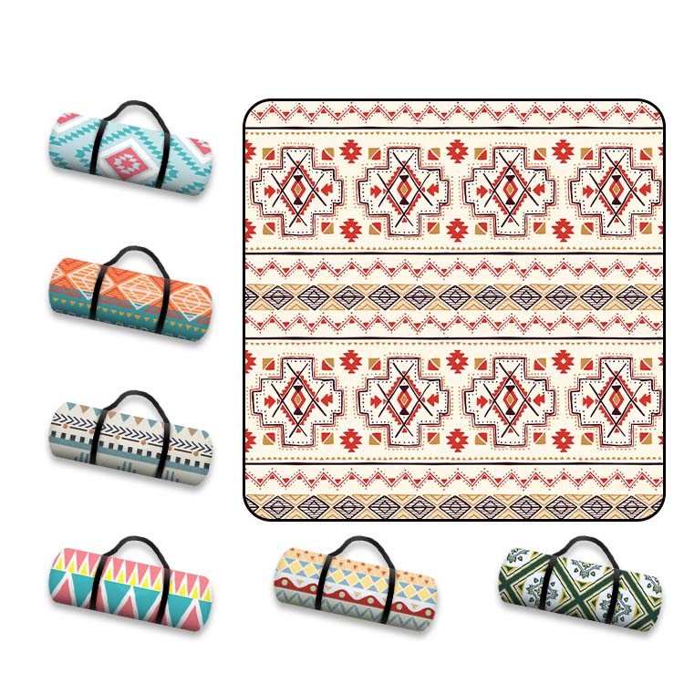 Filt Bärbar ODM Utomhusresor Camping Sand Beach Mat