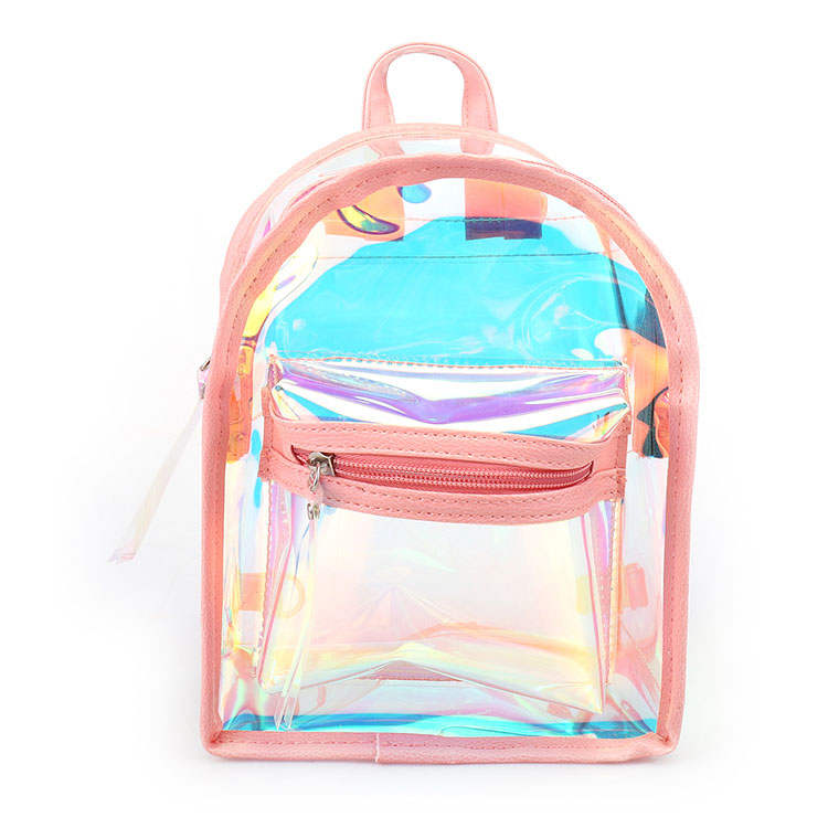 Färg Transparent Laser Jelly Bag