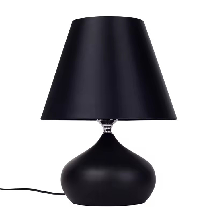 Factory Nordic Bedroom Bedside Lamp Mini Svart Bordslampa