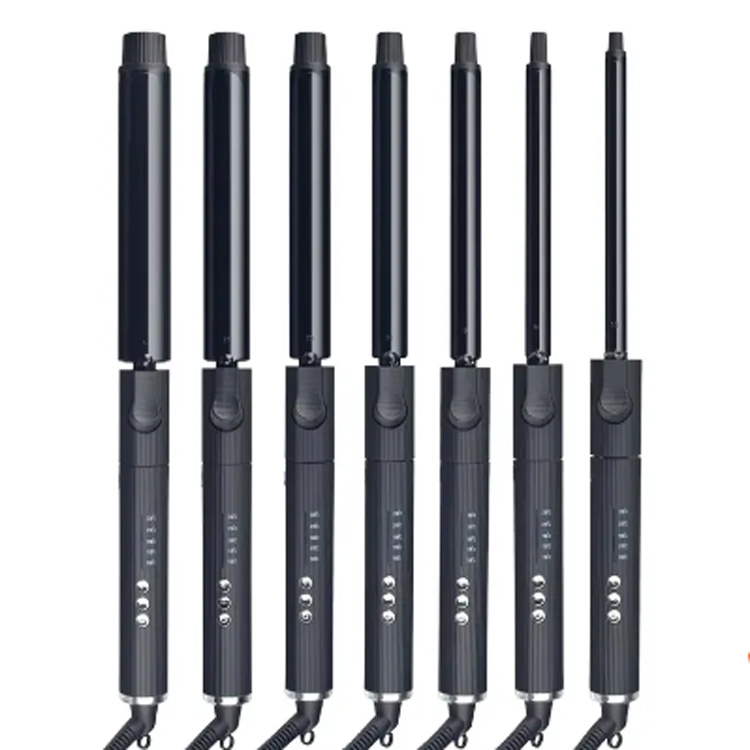 Hot Sale Keramisk Elektrisk LED Långa Barrels Self Curling Iron