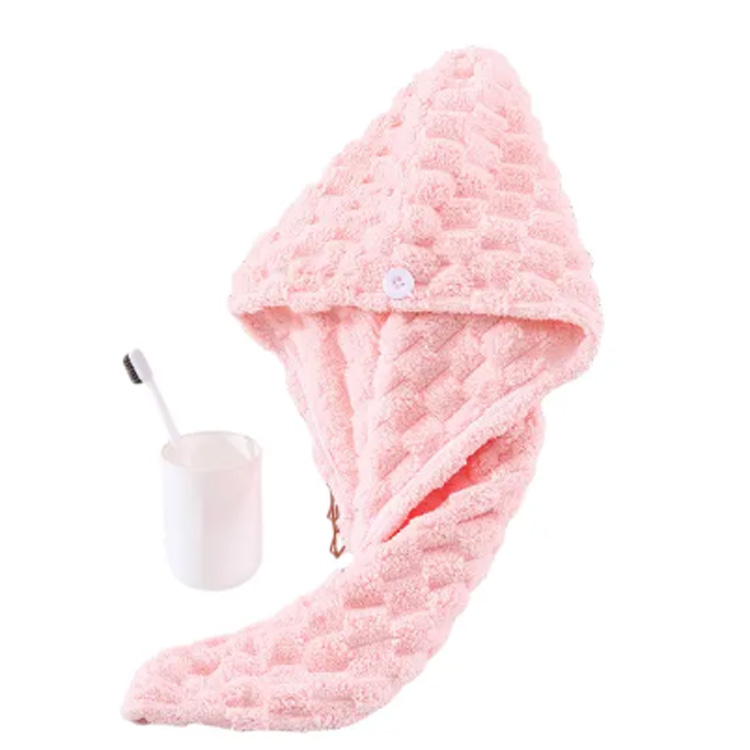 Hot Selling Manufacturing Microfiber Duschhågtorkningslock
