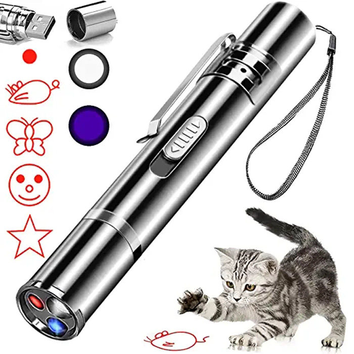 Interaktiv lekhage Pointer Light Cat Laser Toy