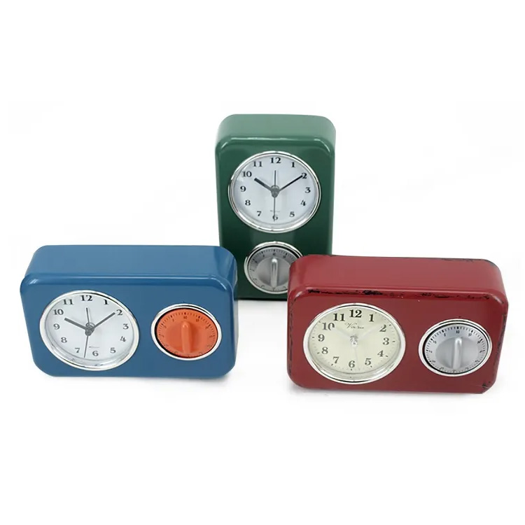 May Time Unique Design Vintage Table Timer Clock
