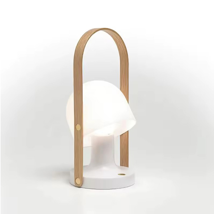 Modern stil utomhus usb sladdlös säng fällbar skrivbordslampa