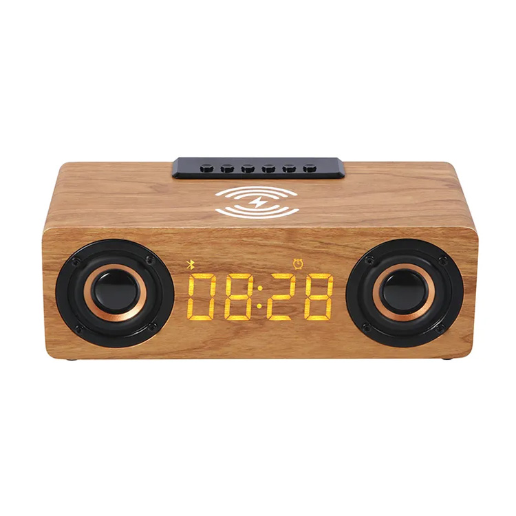Multifunktion 3 i 1 digital trådlös laddning av Bluetooth -klocka