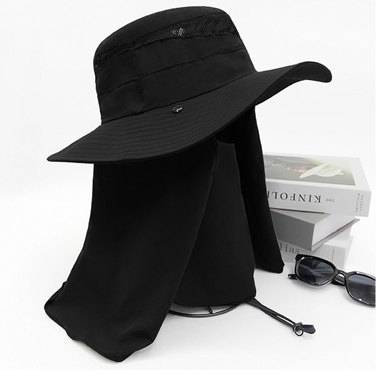 Multifunktionell utomhus sommarkylningshatt Snabbtorkande