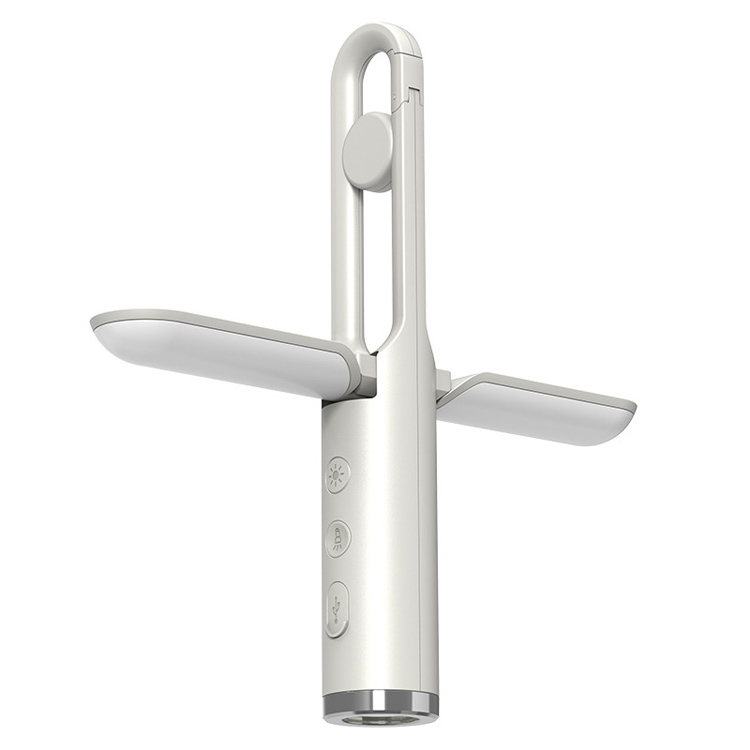 Multifunktionell vattentät campinglampa USB uppladdningsbar