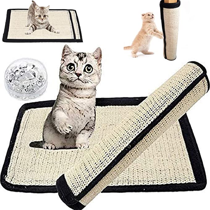 Naturlig golvskrapmatta Sisal Cat Scratch Mat