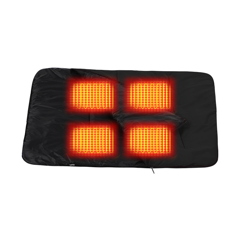 Utomhus uppvärmd vattentät hundsovsäck för inomhusresor