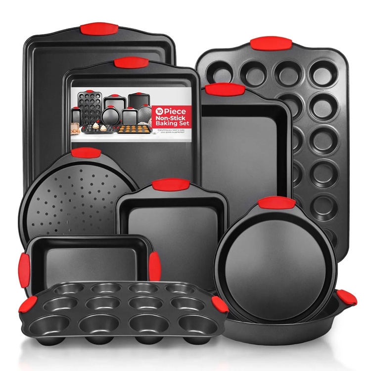 Ugn baksida non-stick carbon steel 10st Bakeware set