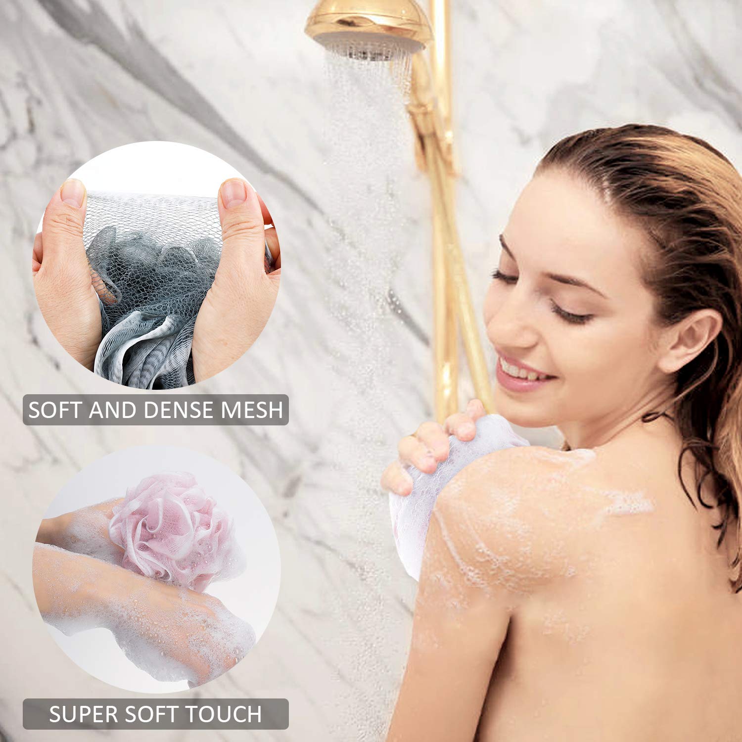 Perfect Mesh Body Scrubber Duschsvamp Loofahs