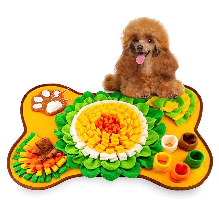 Pet Pussel Toy Slow Feeder Training Dog Snuffle Mat