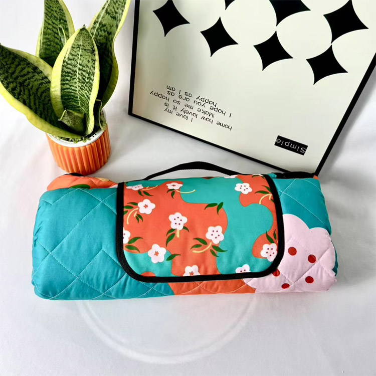 Picknickfilt Bärbar Resecamping Sandfri Strandmatta