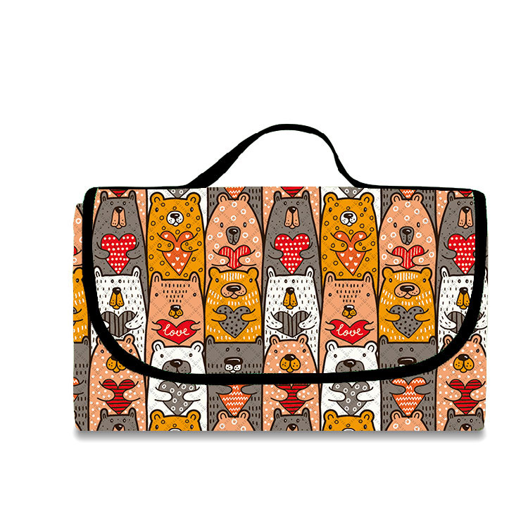 Picknickmatta Roll up Bärbar utomhuscamping picknickmatta