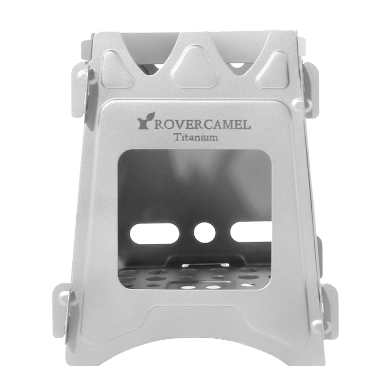 Bärbar Camping Vedspis Titan Vedbrännare