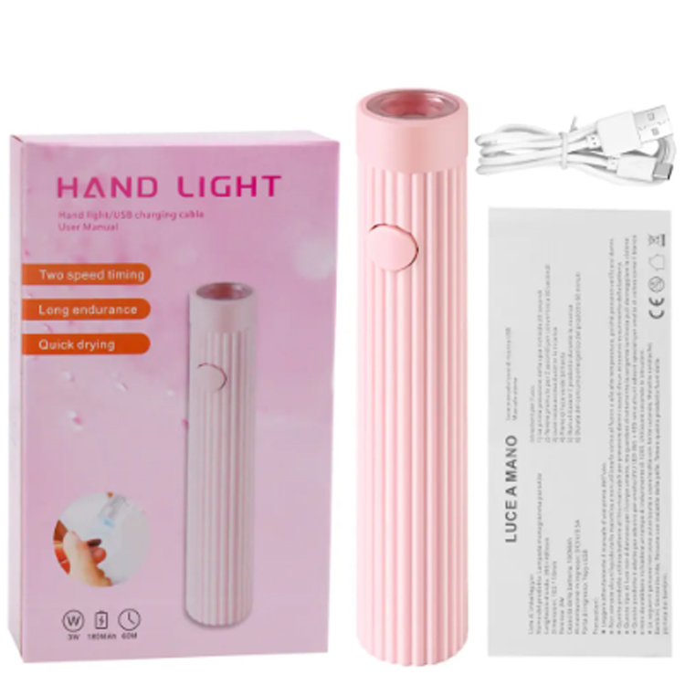 Bärbar mini UV LED-nagelkonst Handhållen ordlampa