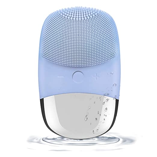 Private Label Silikon Electric Sonic Facial Cleansing Brush