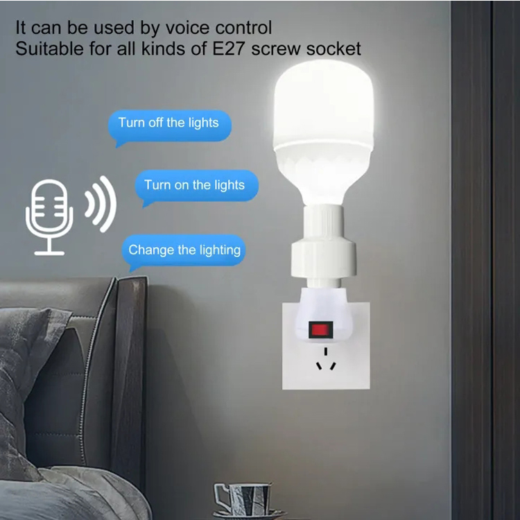 Smart Light Ingen Wifi Offline Röstkontrolllampa