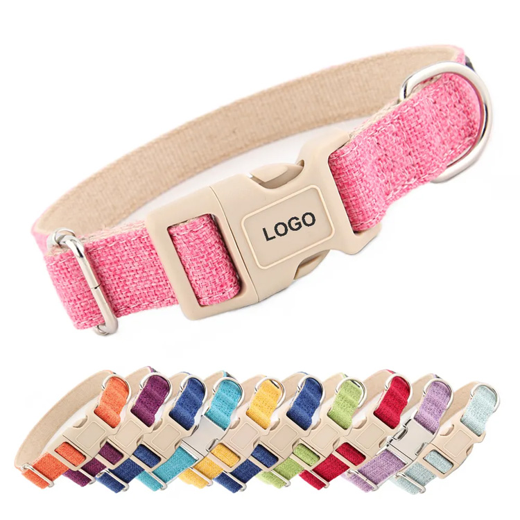 Hållbar utveckling Eco Friendly Hemp Dog Collar