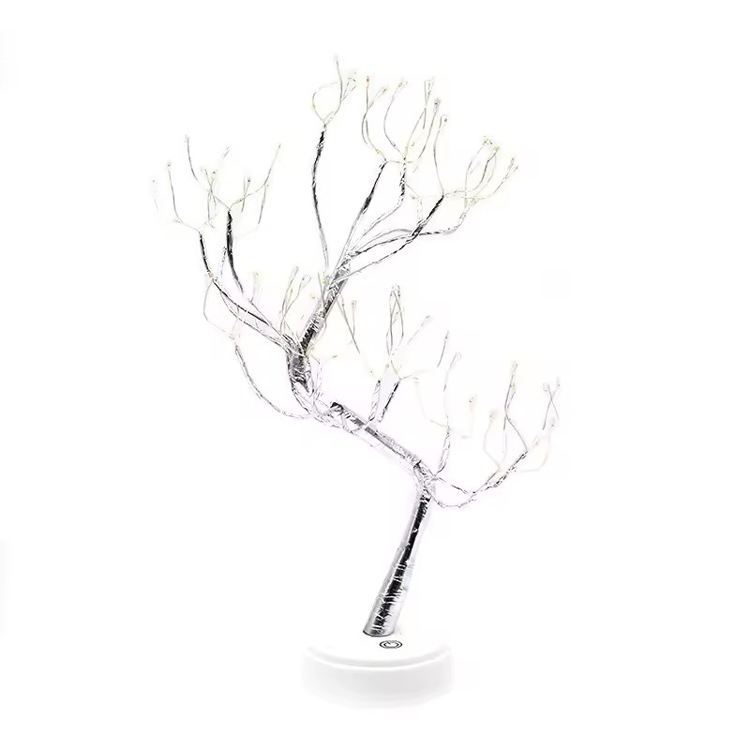 Usb Batteri Led Tråd Pearl Indoor Dekorativ Tree Bordslampa